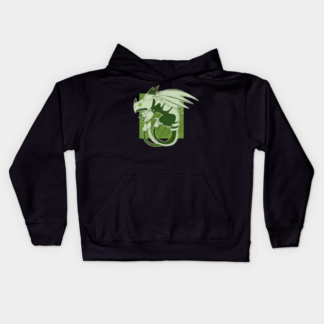 EverGreen Triple Stryke Kids Hoodie by SageysArtsandDreams